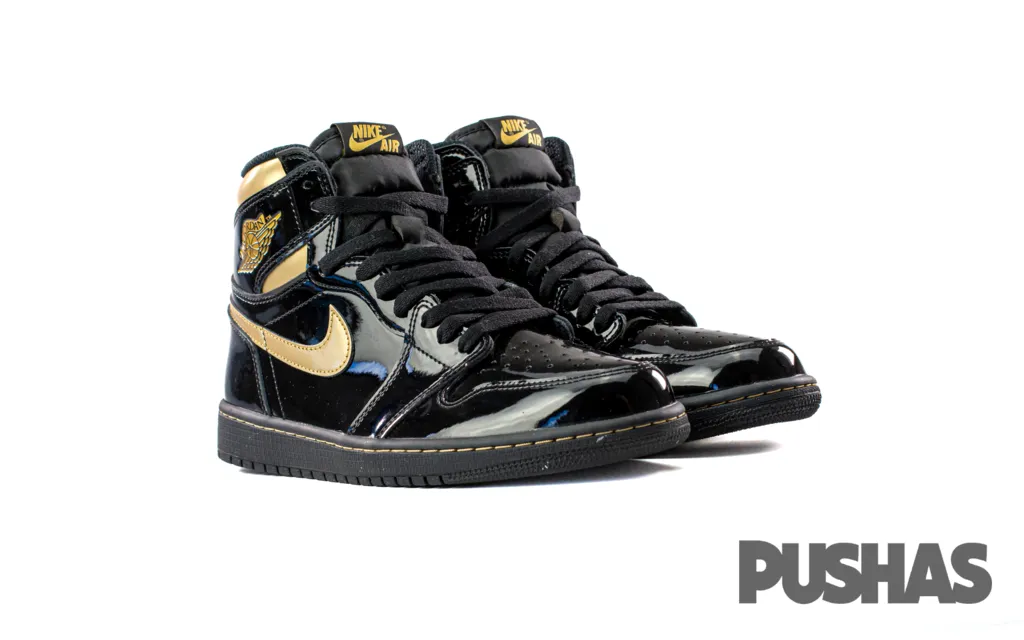 Air Jordan 1 High 'Black Metallic Gold'