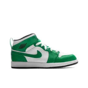 Air Jordan 1 Mid (PS) - Lucky Green/Black/White