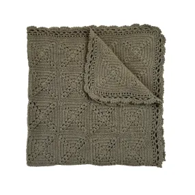 Alpaca Granny Square Blanket