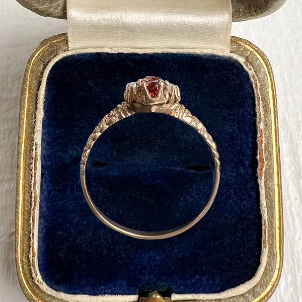 Antique Garnet Ring