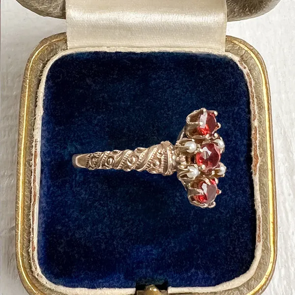 Antique Garnet Ring