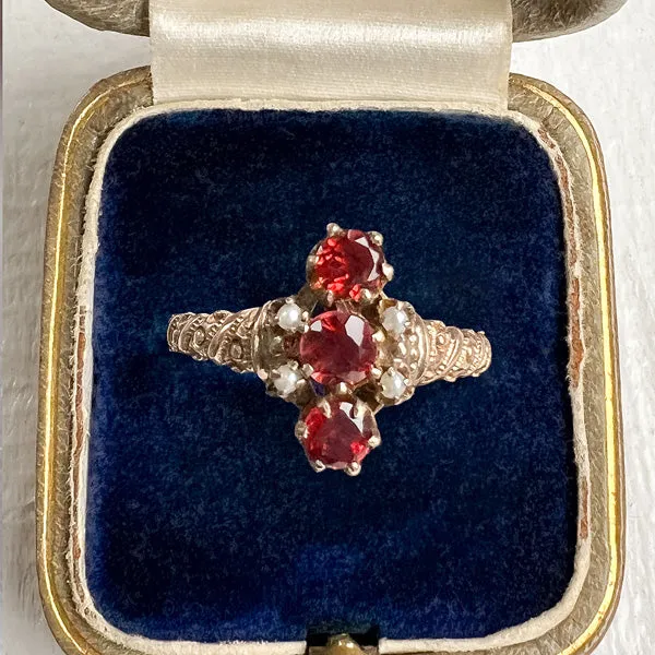 Antique Garnet Ring