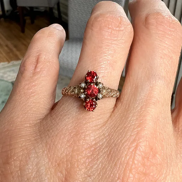 Antique Garnet Ring