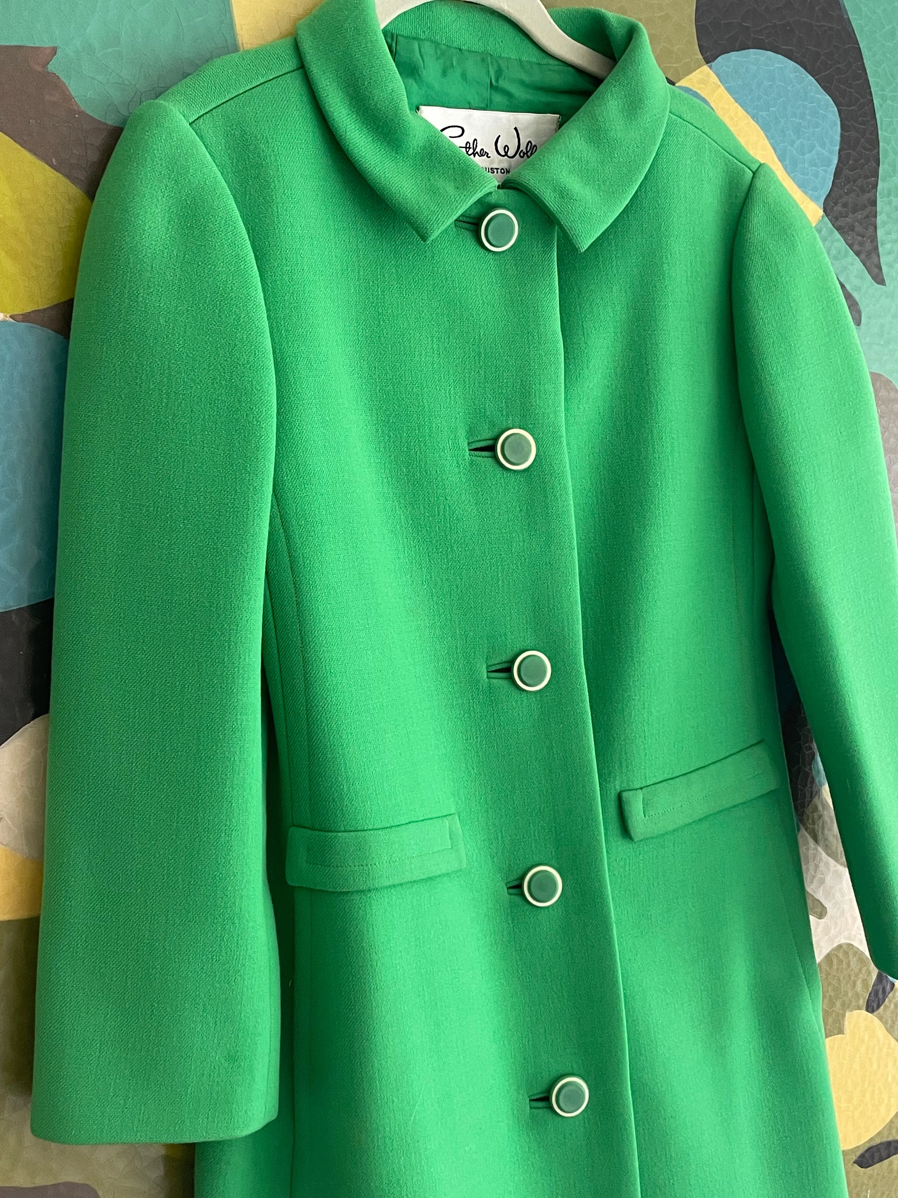 Apple Green Winter Coat