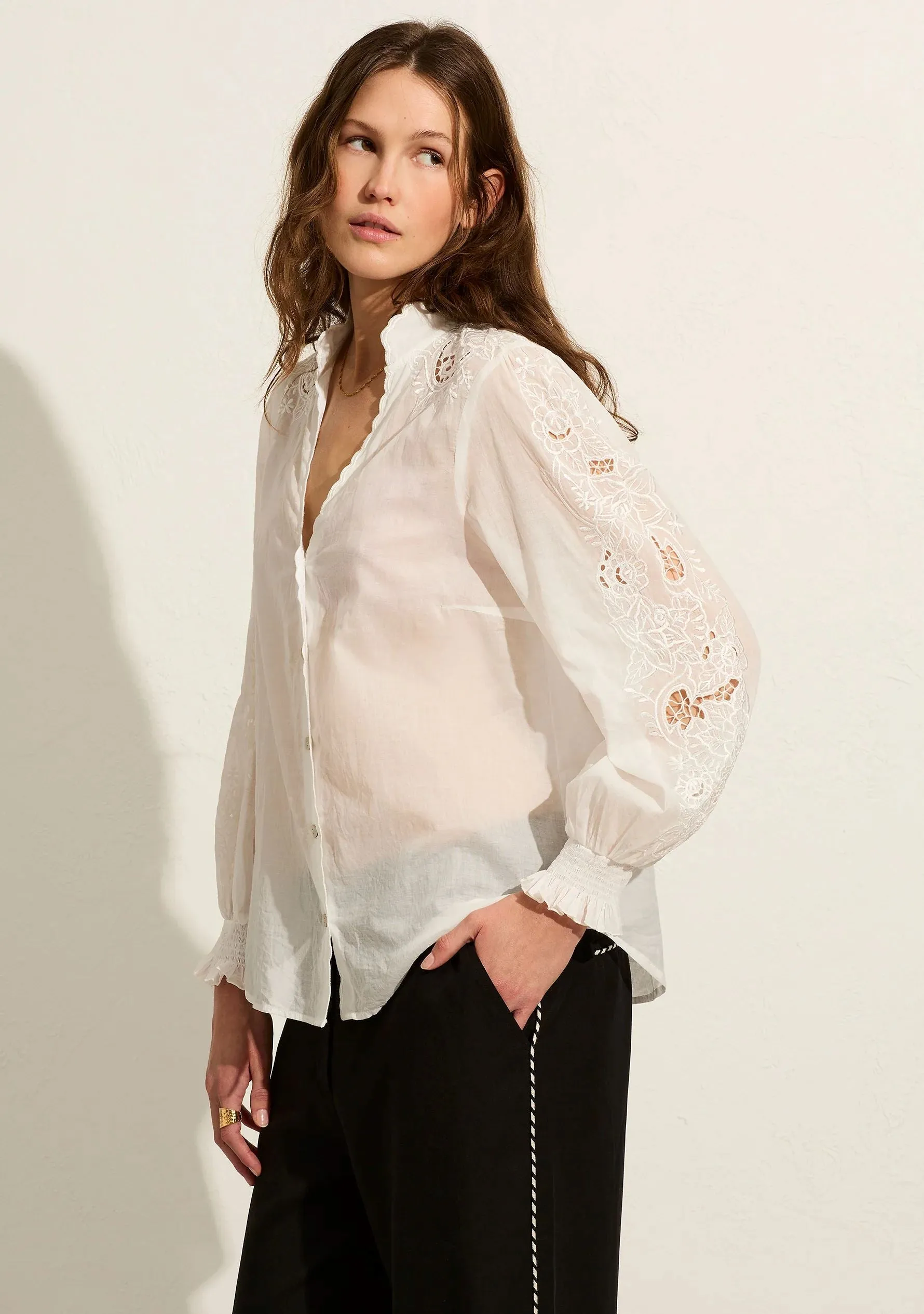 Auguste Adriana Blouse - Off White