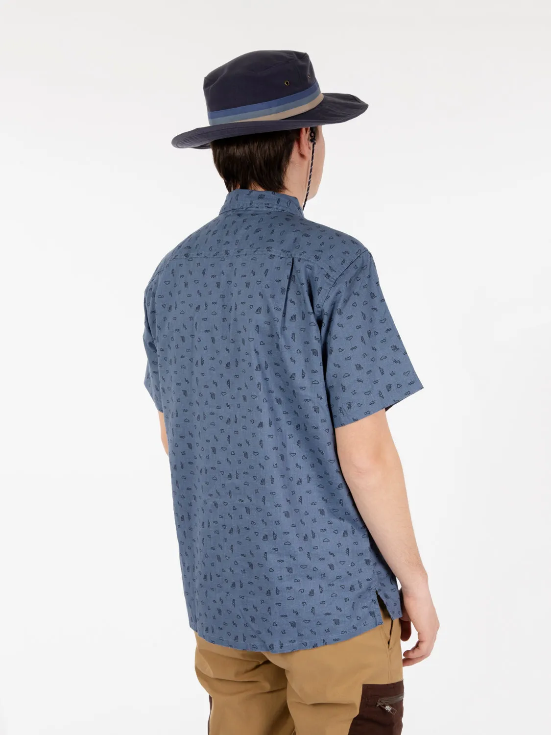 Back Step shirt tiny islands