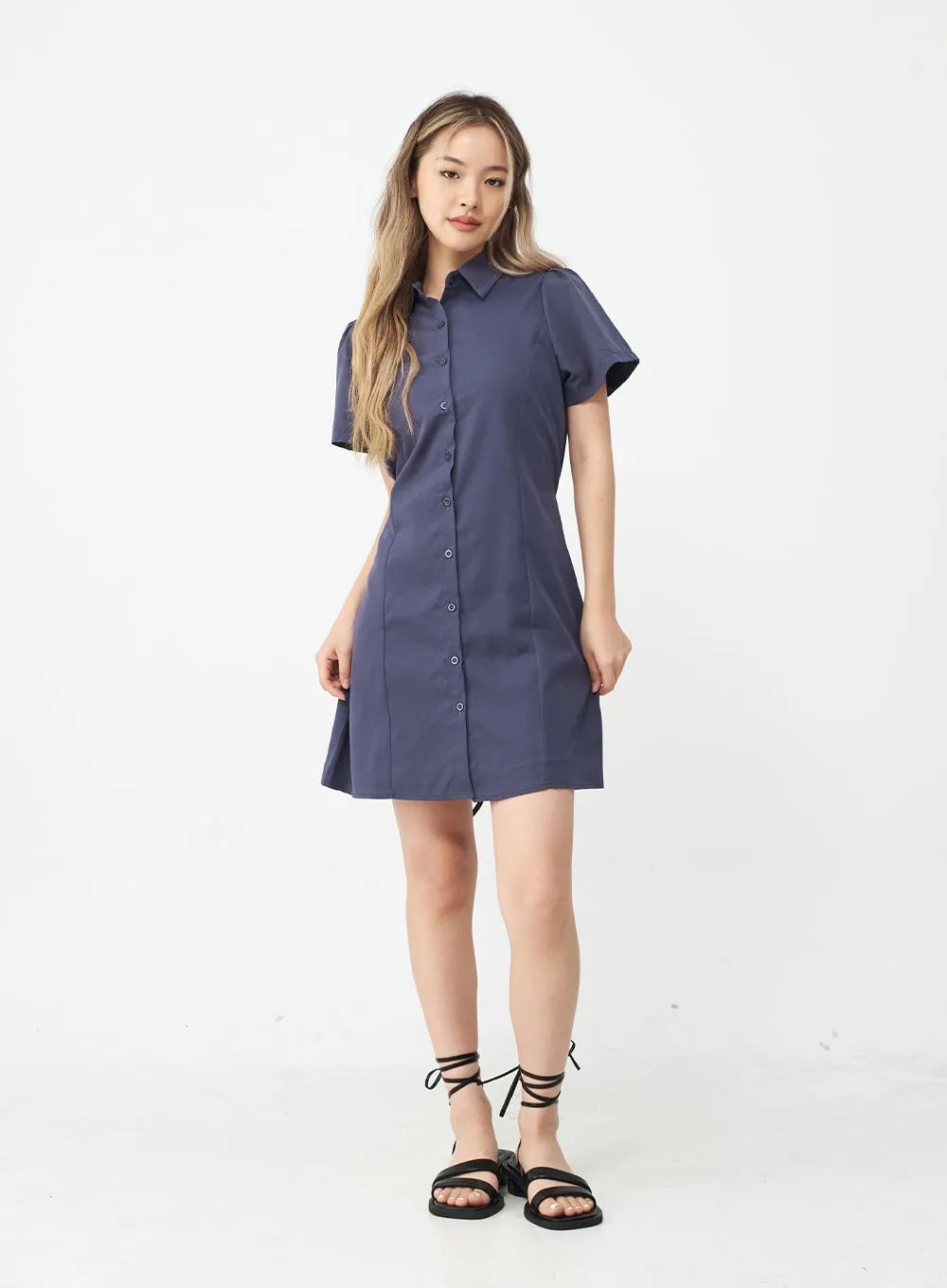 Basic Everyday Shirt Dress CJ22