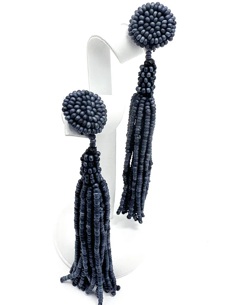 Beaded Finan Earring