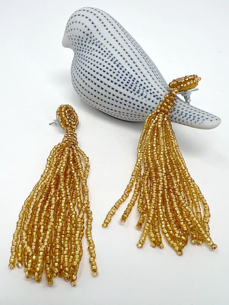 Beaded Finan Earring