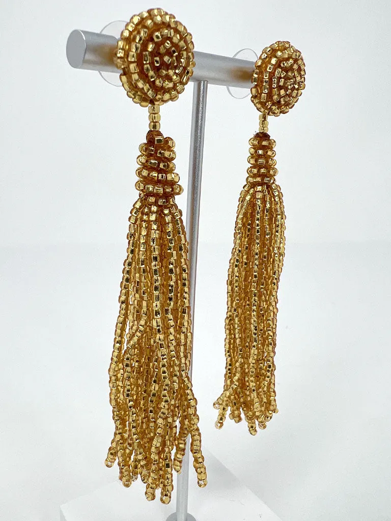 Beaded Finan Earring