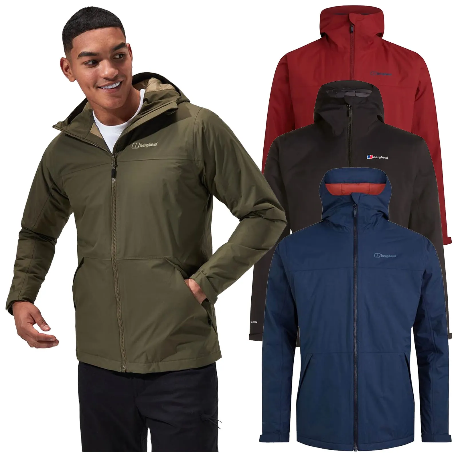 Berghaus Mens Deluge Pro 2.0 Insulated Waterproof Jacket