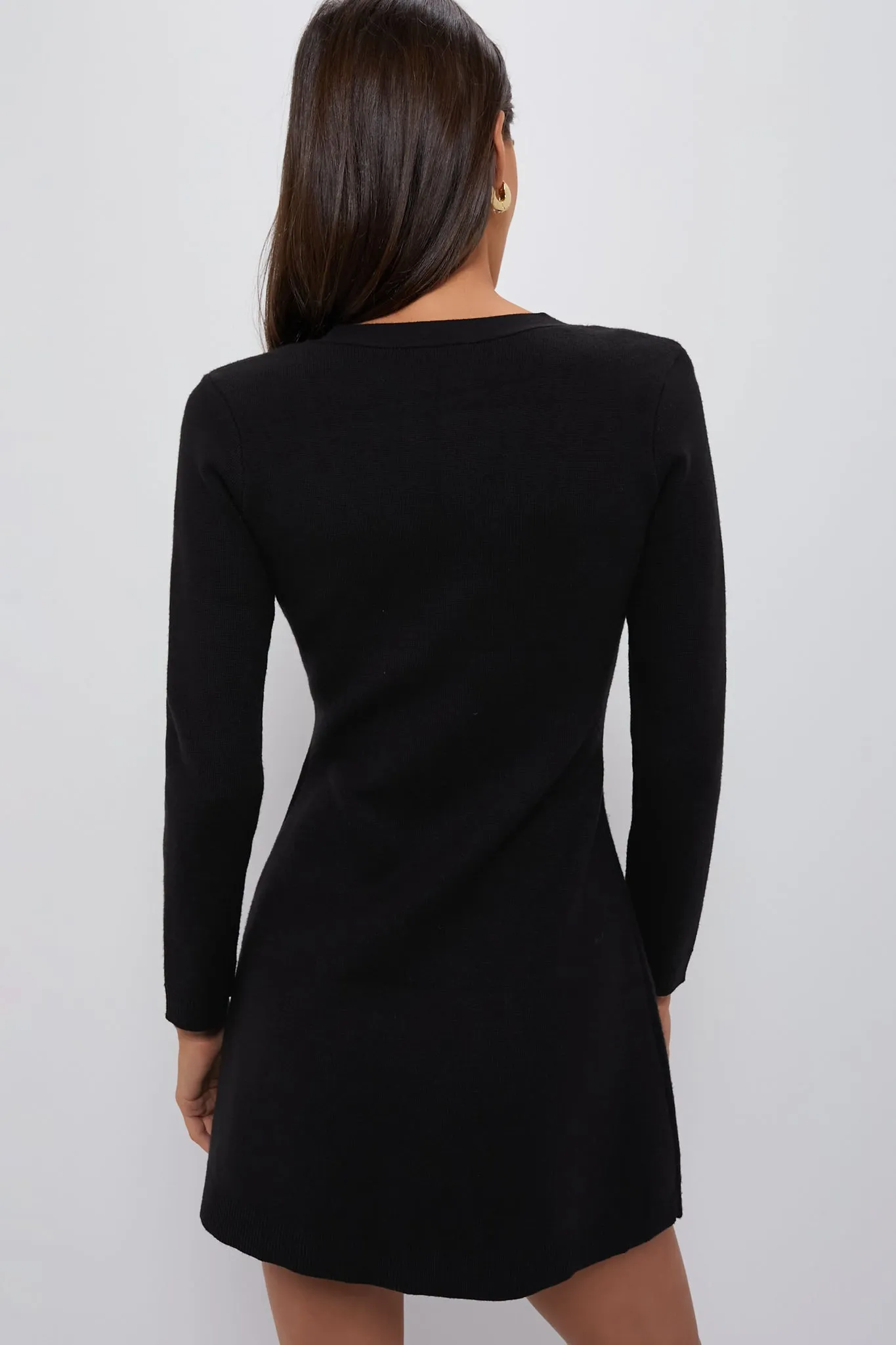 Black Elizabeth Knit Dress