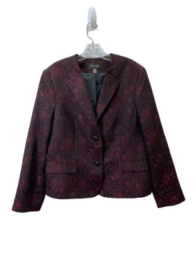 Blazer By Evan-picone In Red, Size: 1x