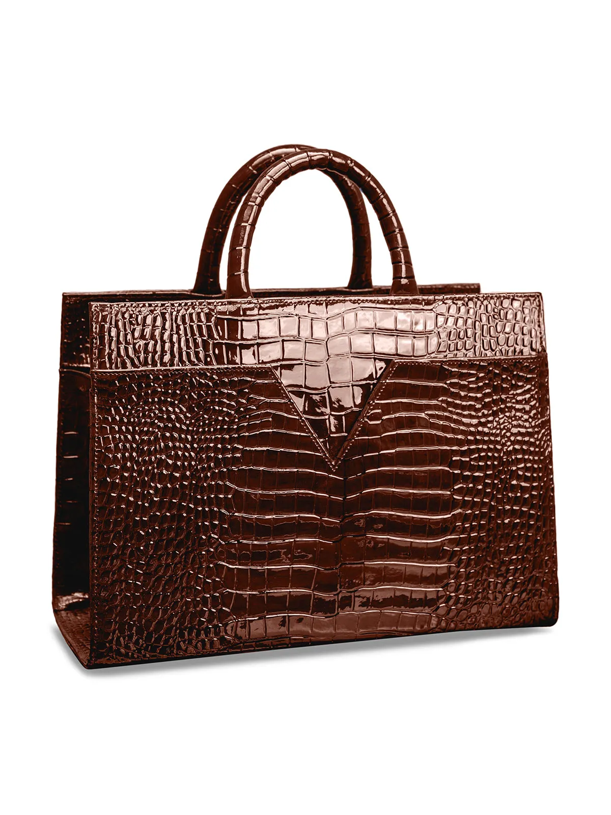 Brown SST Maxi Tote Bag