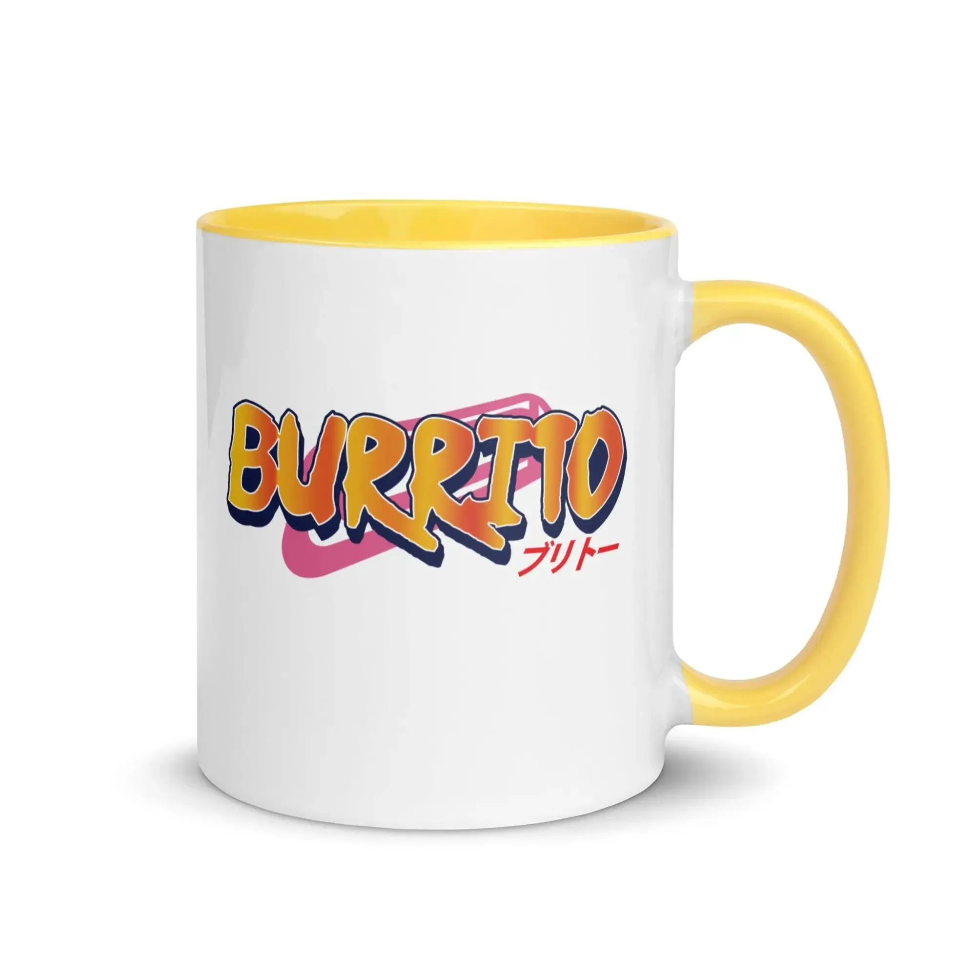 Burrito Mug with Color Inside