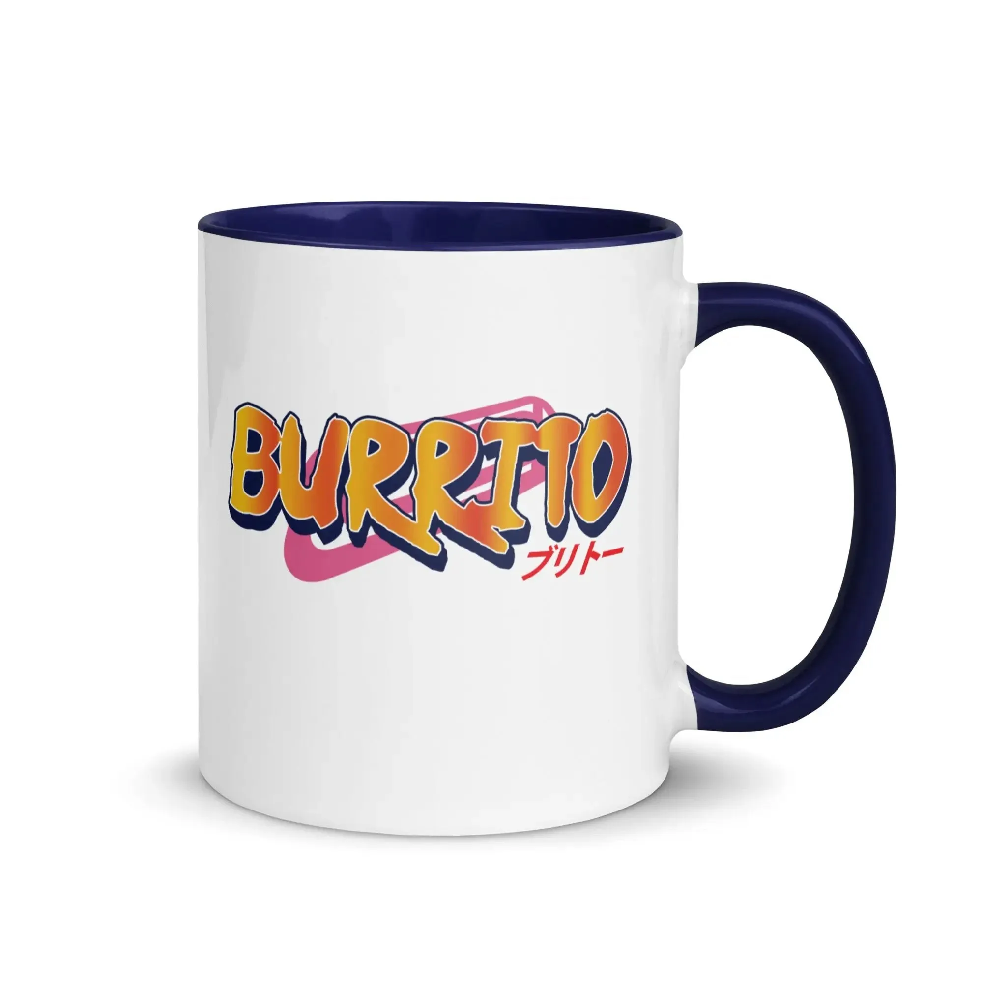 Burrito Mug with Color Inside