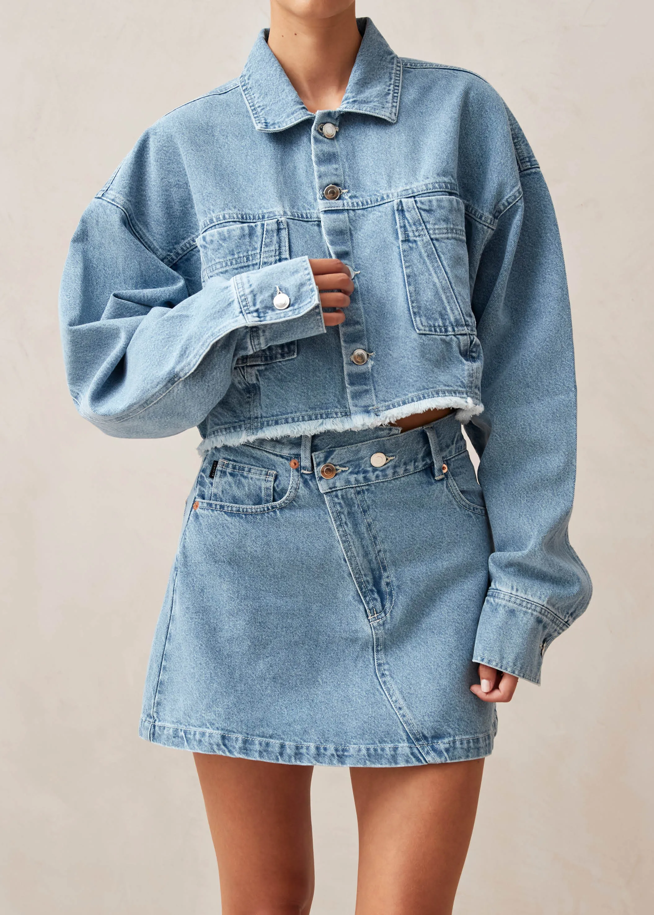 Calgary Blue Denim Jacket