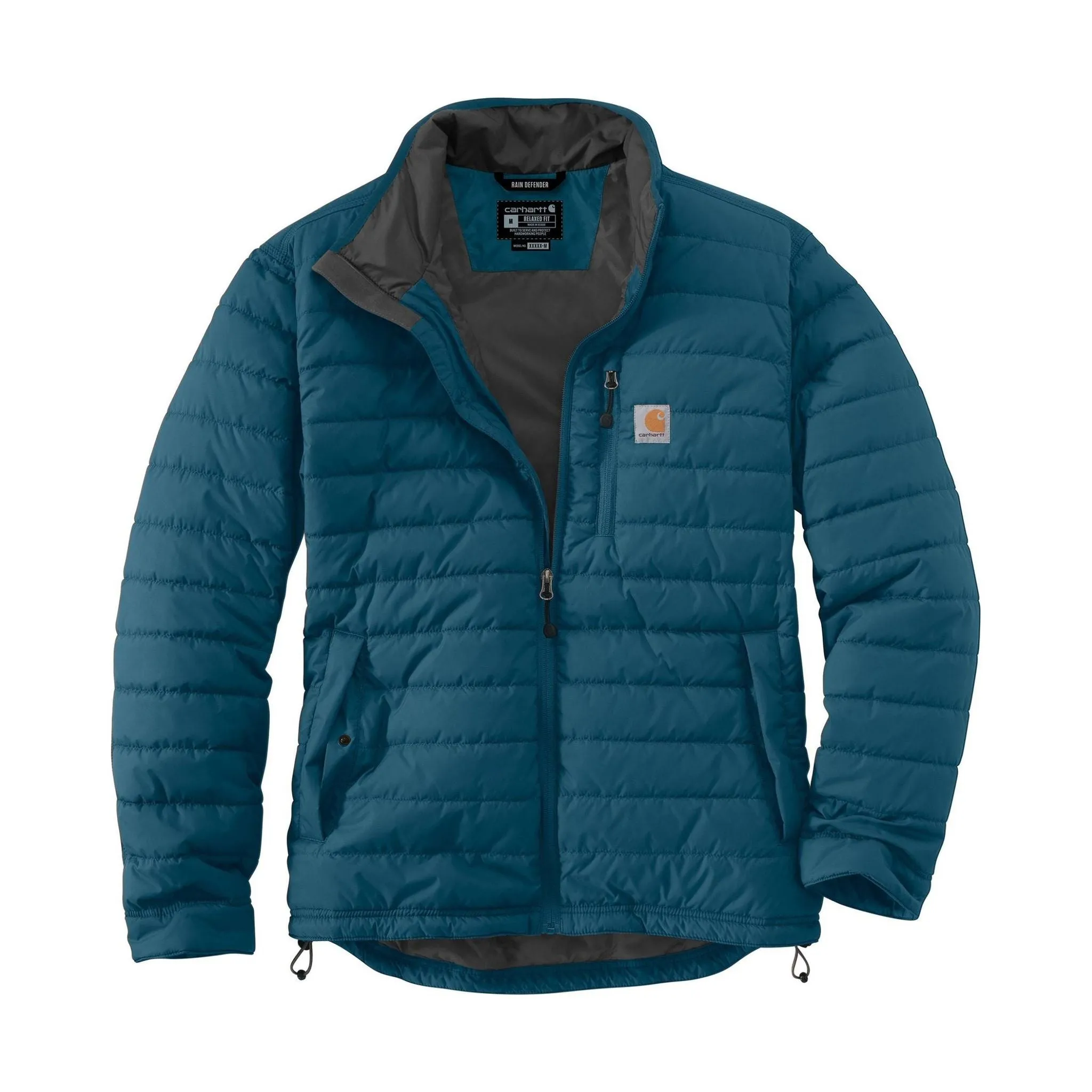 Carhartt Men's Rain Defender Relaxed Fit Lightweight Insulated Jacket - Night Blue