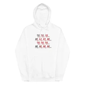 Ch Ch Ch, Ah Ah Ah Unisex midweight hoodie