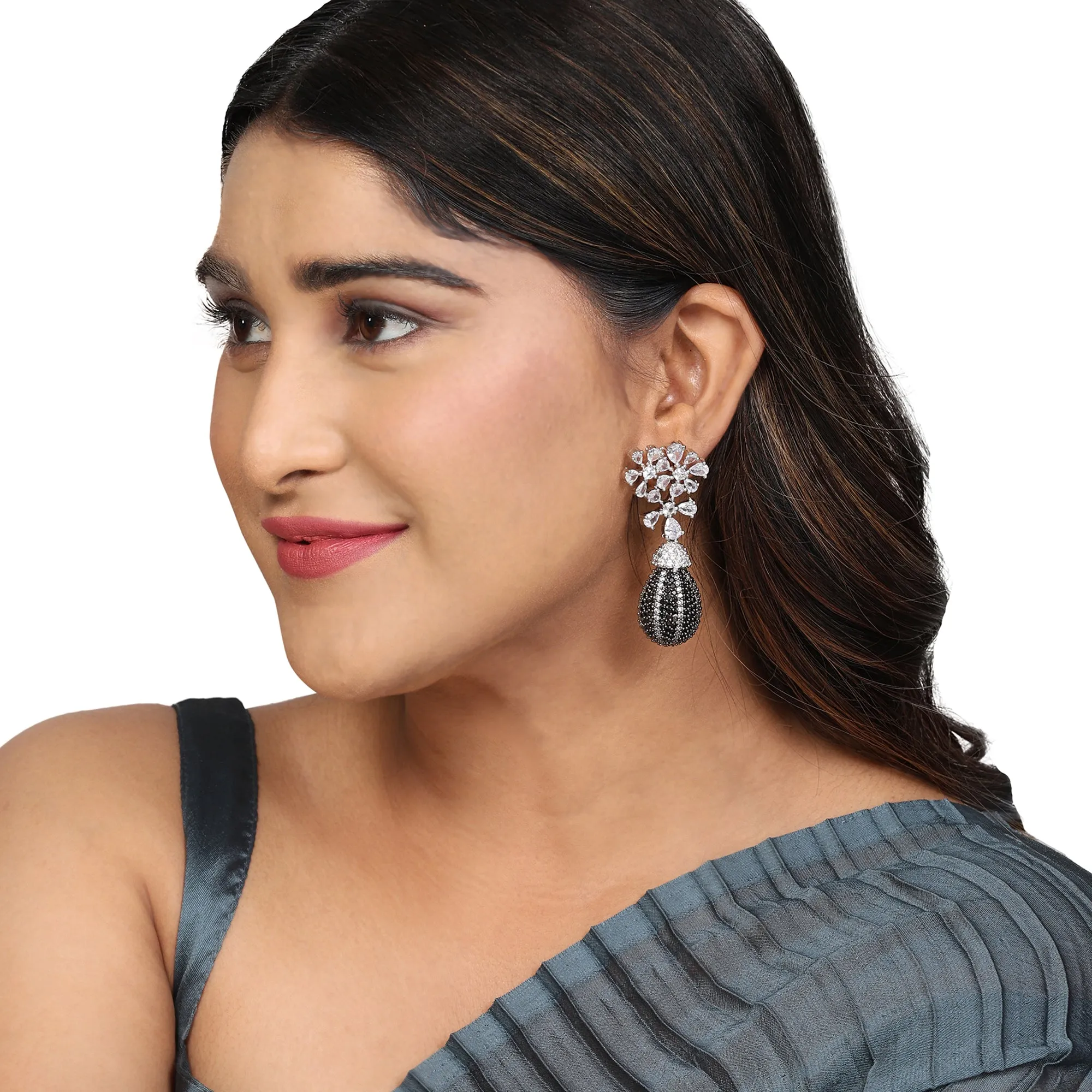 Classic Black Dangle Earrings