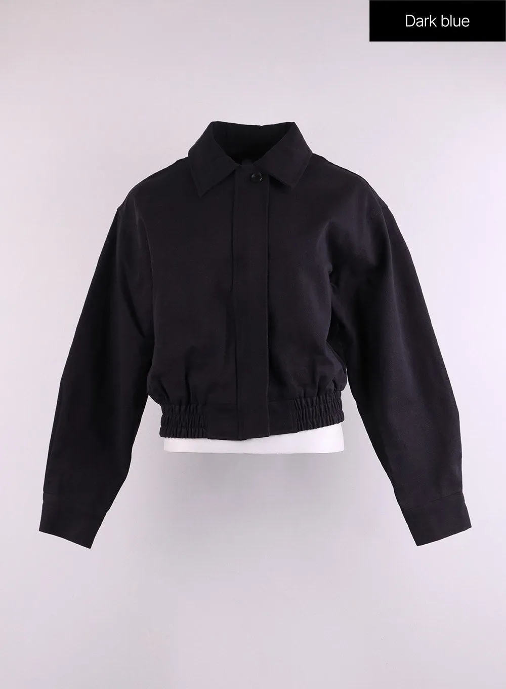 Collar Zip-Up Jacket CJ426