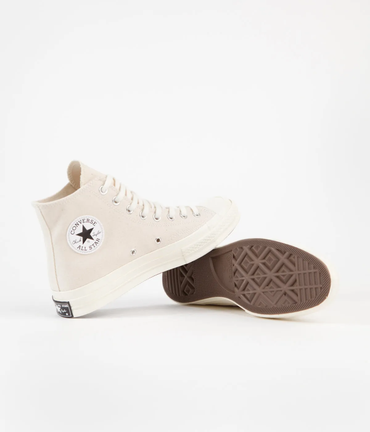 Converse CTAS 70's Hi Shoes - Natural / Black / Egret