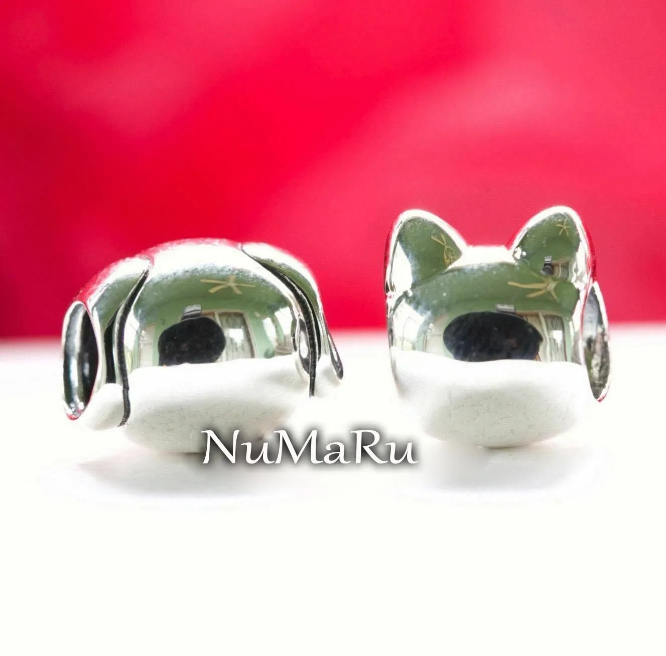 Curious Cat And Devoted Dog Gift Set Charm