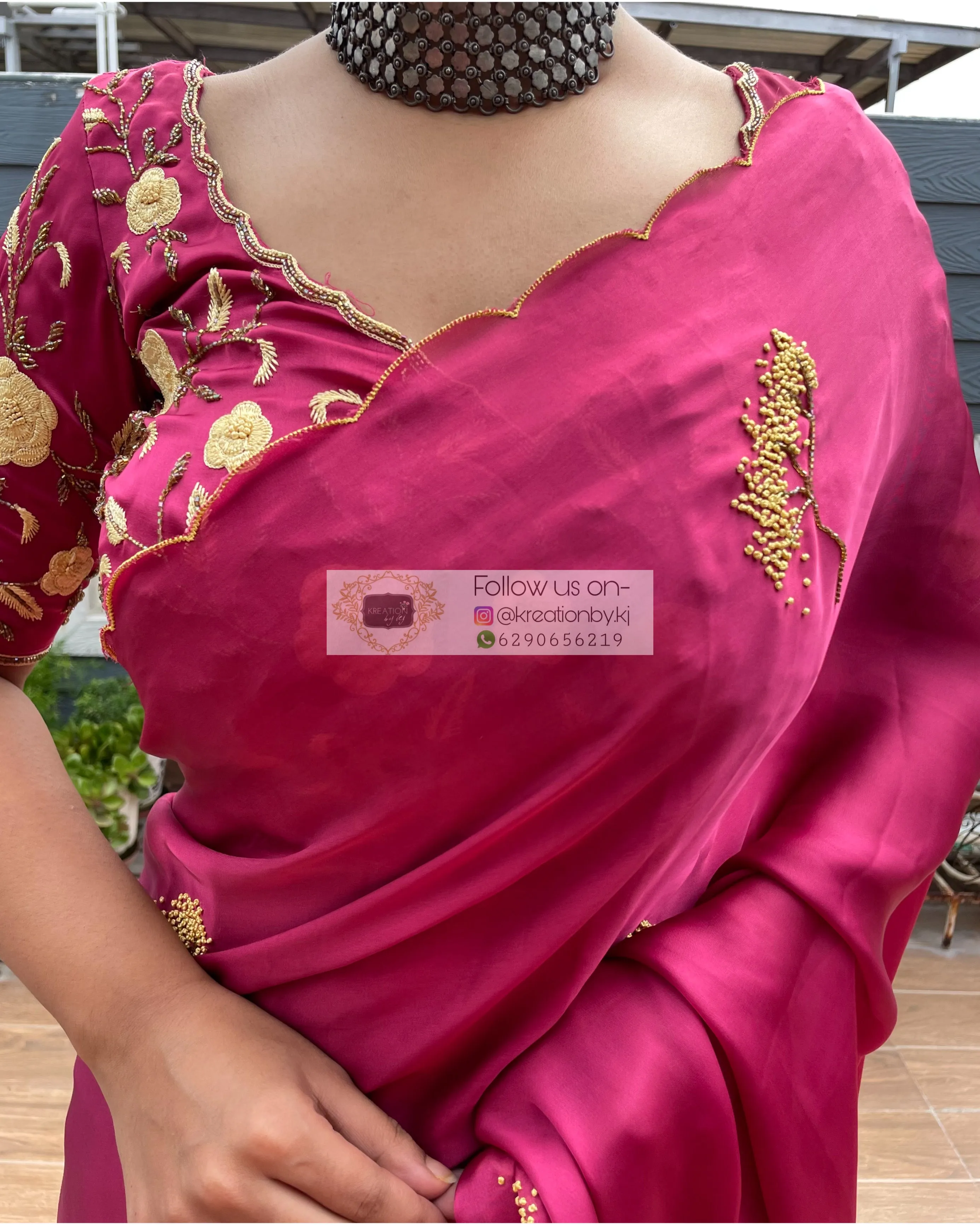 Dandelion Dust Pink Crepe Silk Saree