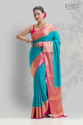 Designer Brocade Silk Saree