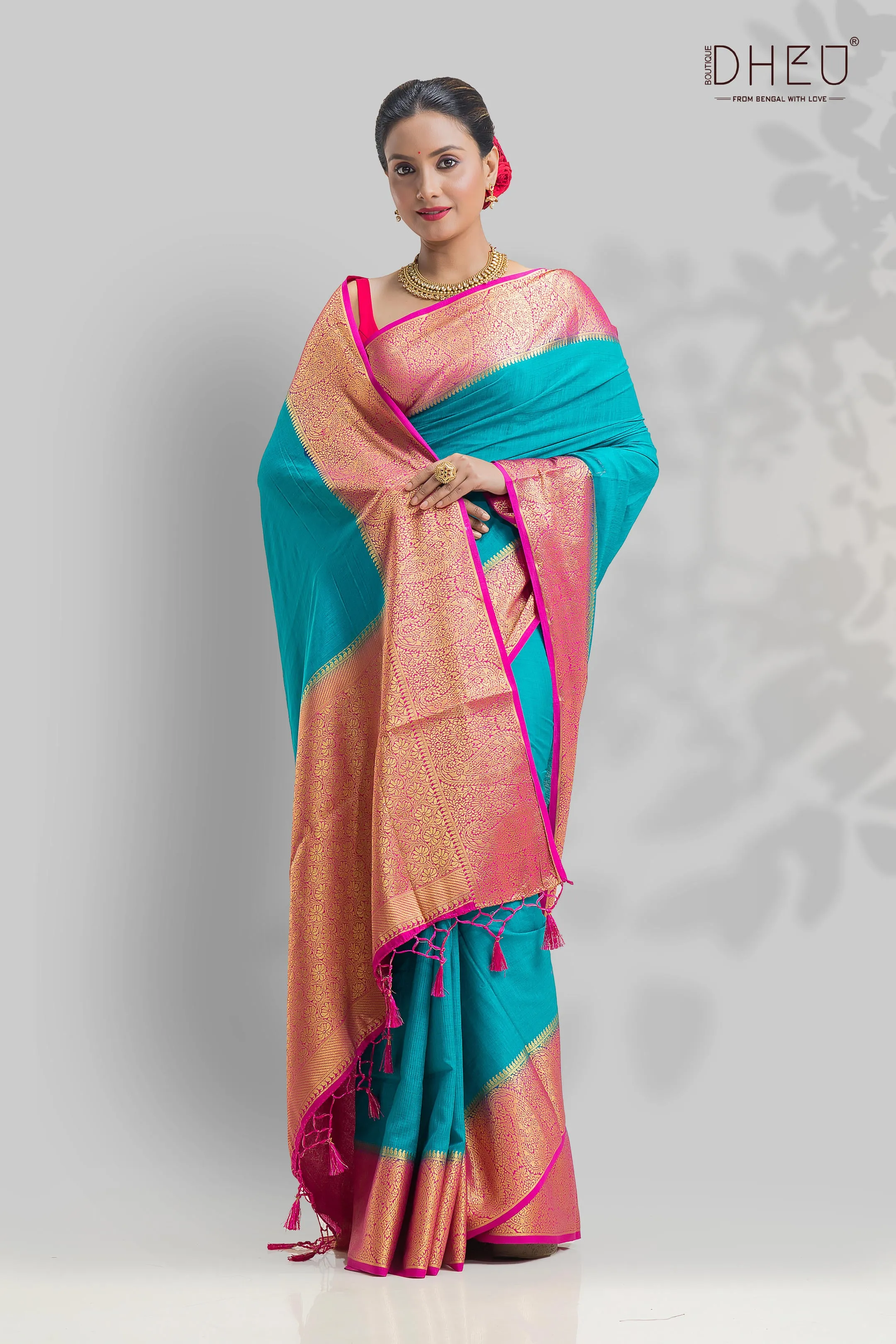 Designer Brocade Silk Saree