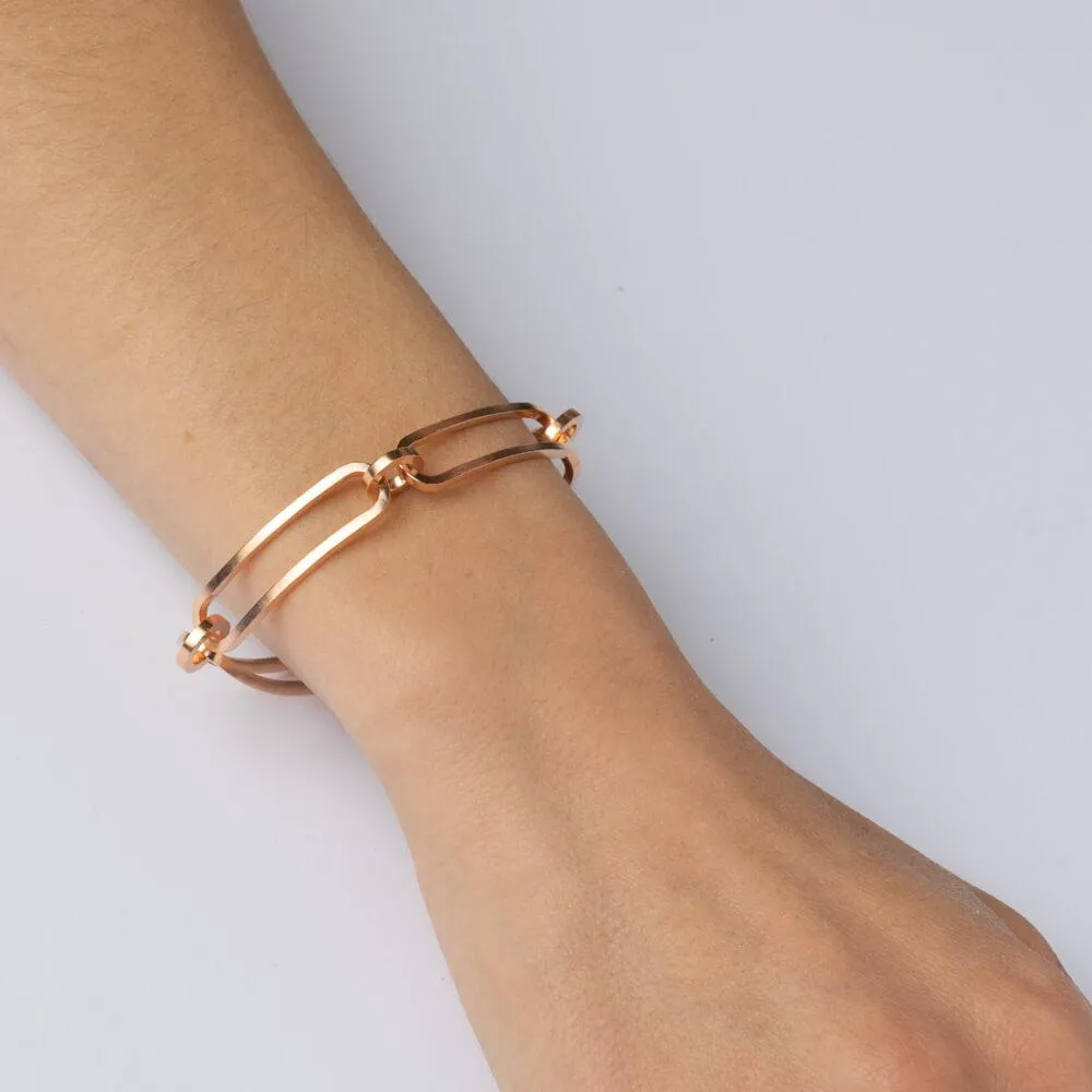 E 464 - Quarter Chain Bracelet