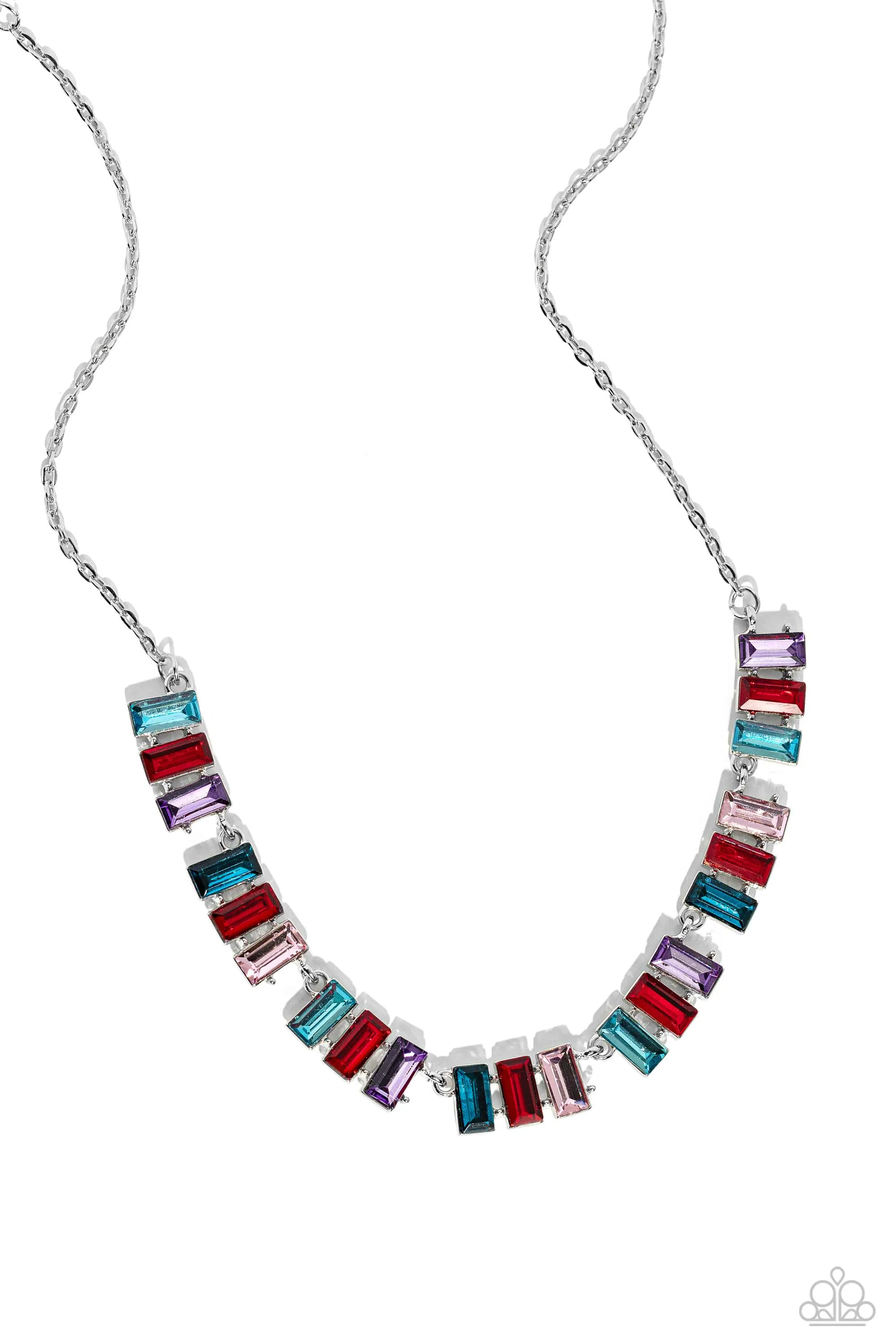 Elite Emeralds Red-Necklace