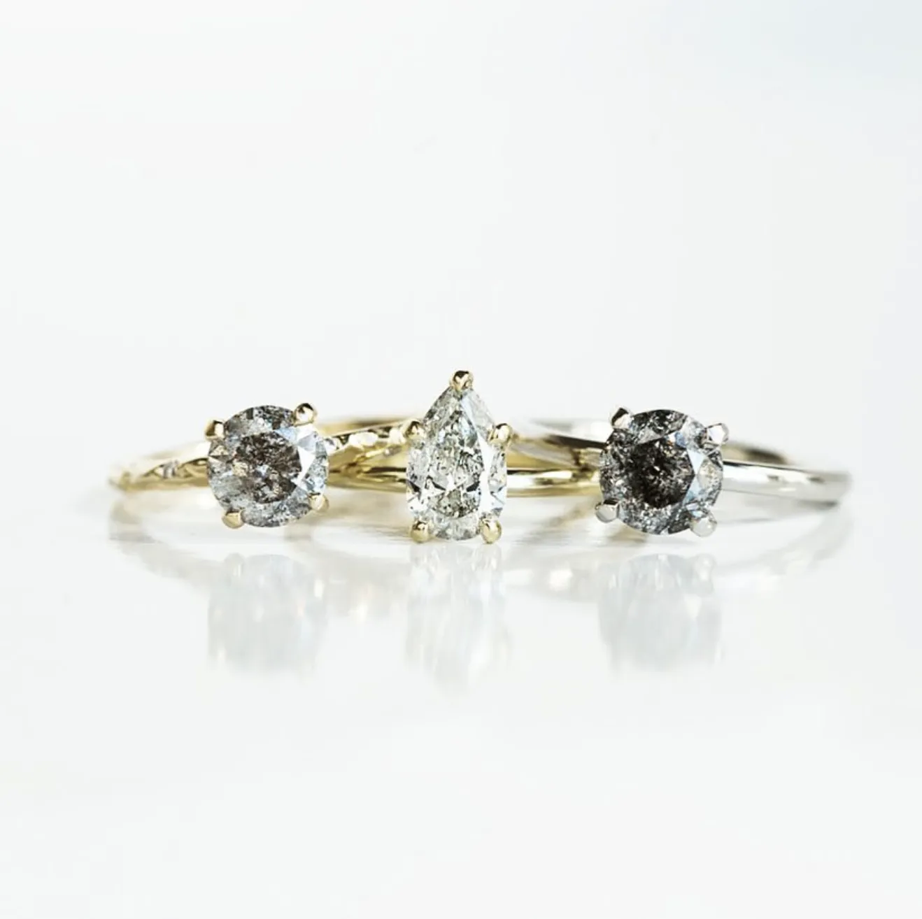 Evergreen 4-Prong Solitaire, Stackable - Setting