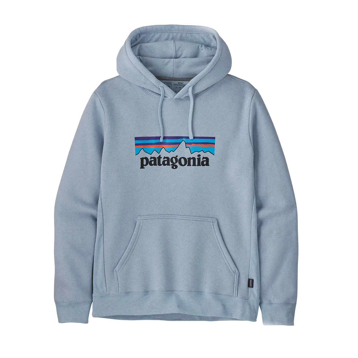 Felpa Patagonia P-6 Logo Uprisal Celeste