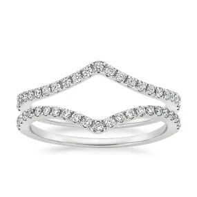 Flair Nested Diamond Ring Stack Wedding Band Ring - LR72