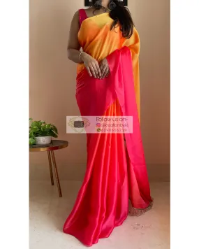 Gulab Khas Ombré Saree