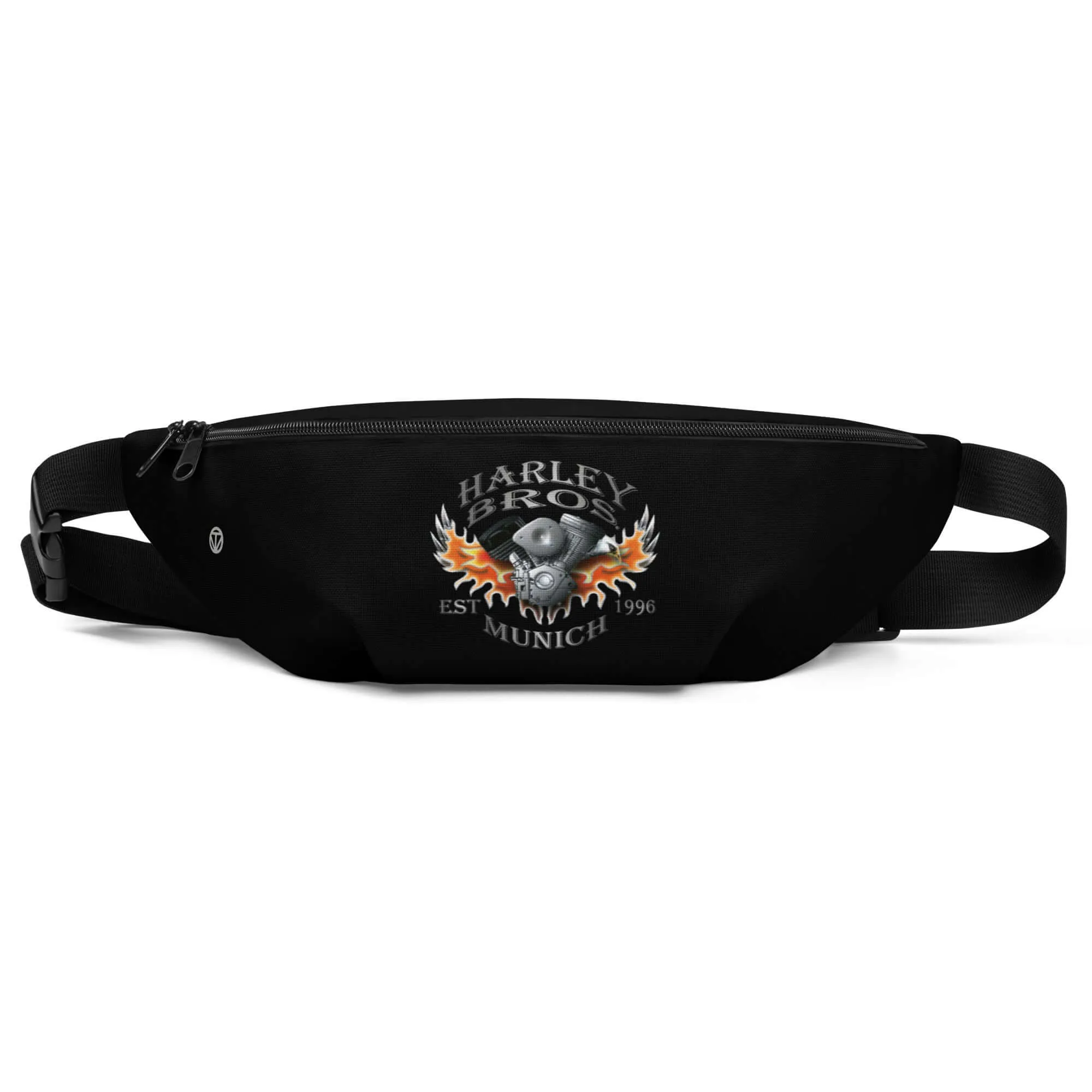 HARLEY BROS Gürteltasche (Schwarz)