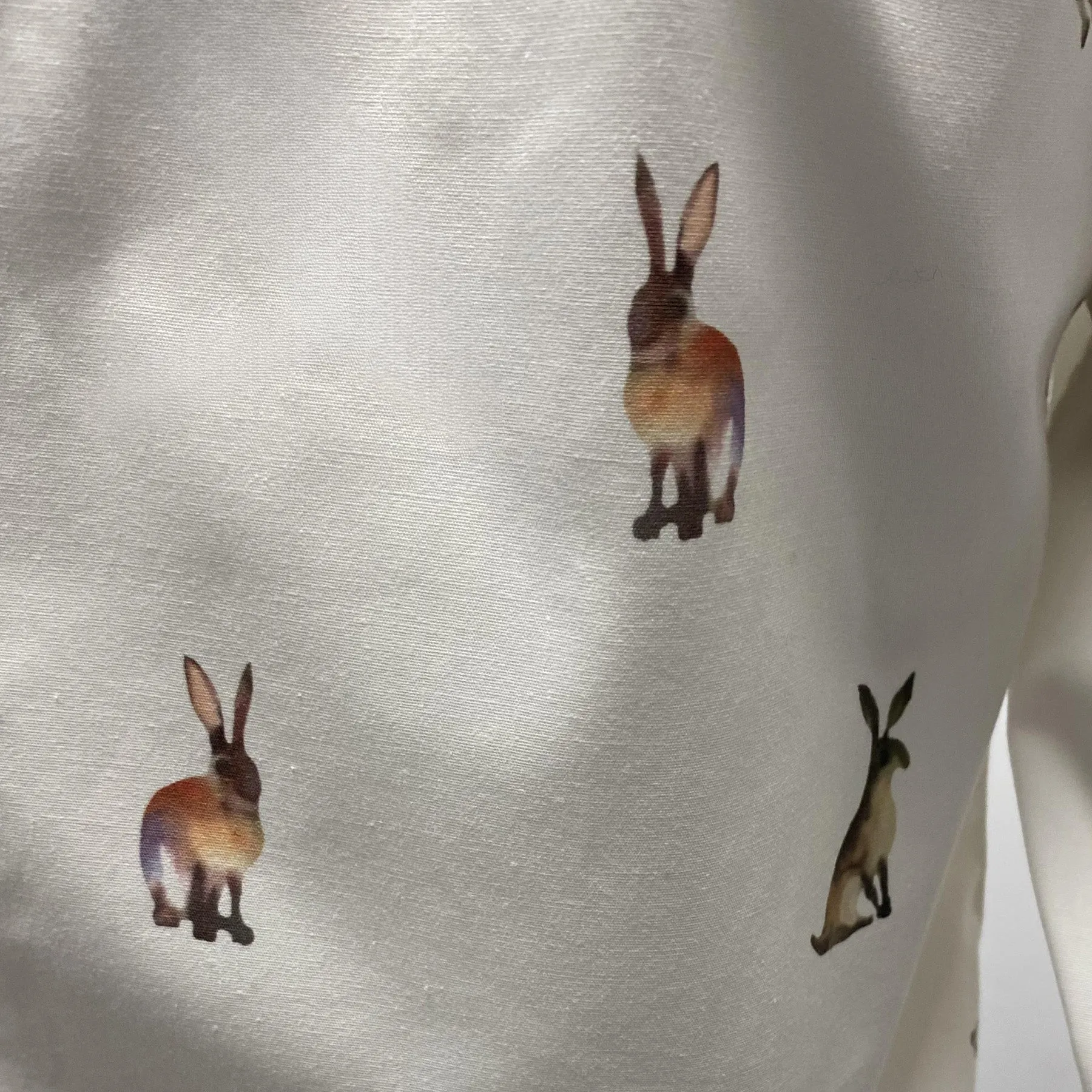 Hazy Blue Womens Long Sleeve Hare Shirt - Eliza