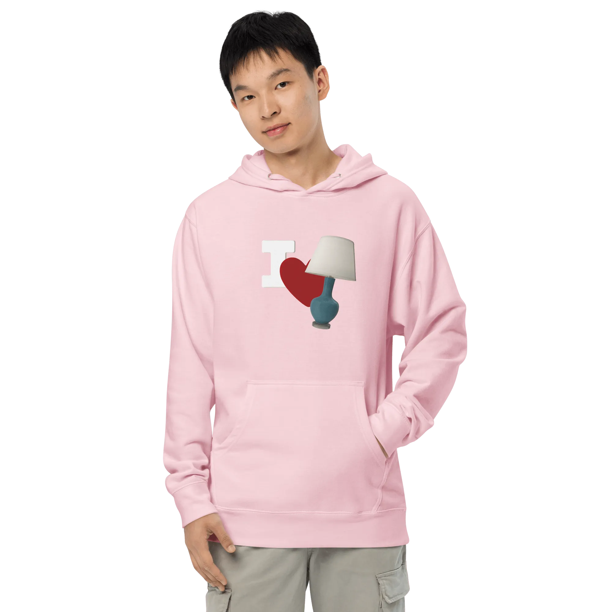 I Love Lamp Unisex Hoodie