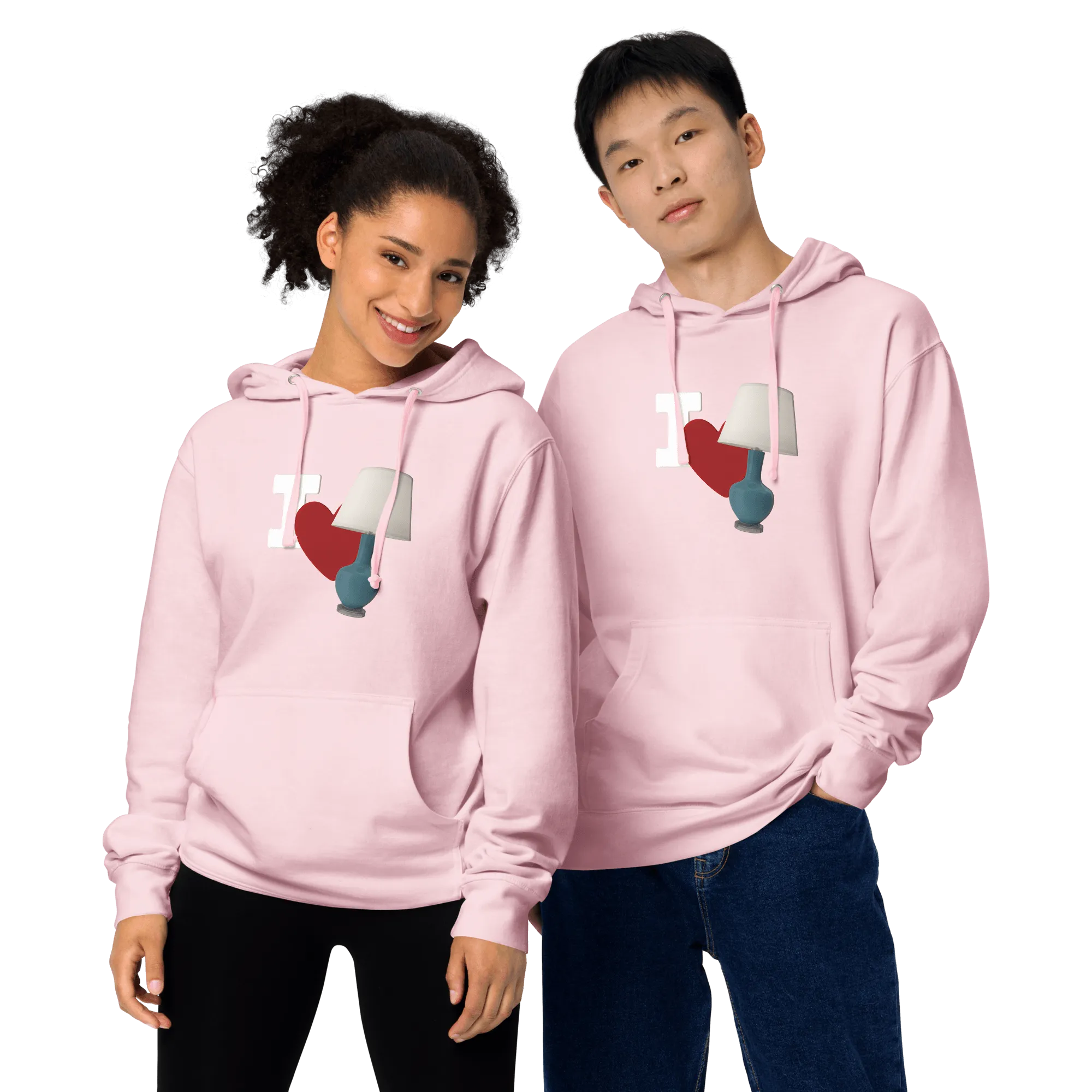 I Love Lamp Unisex Hoodie