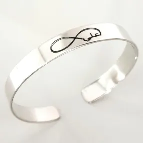 Infinity Arabic Calligraphy Bracelet