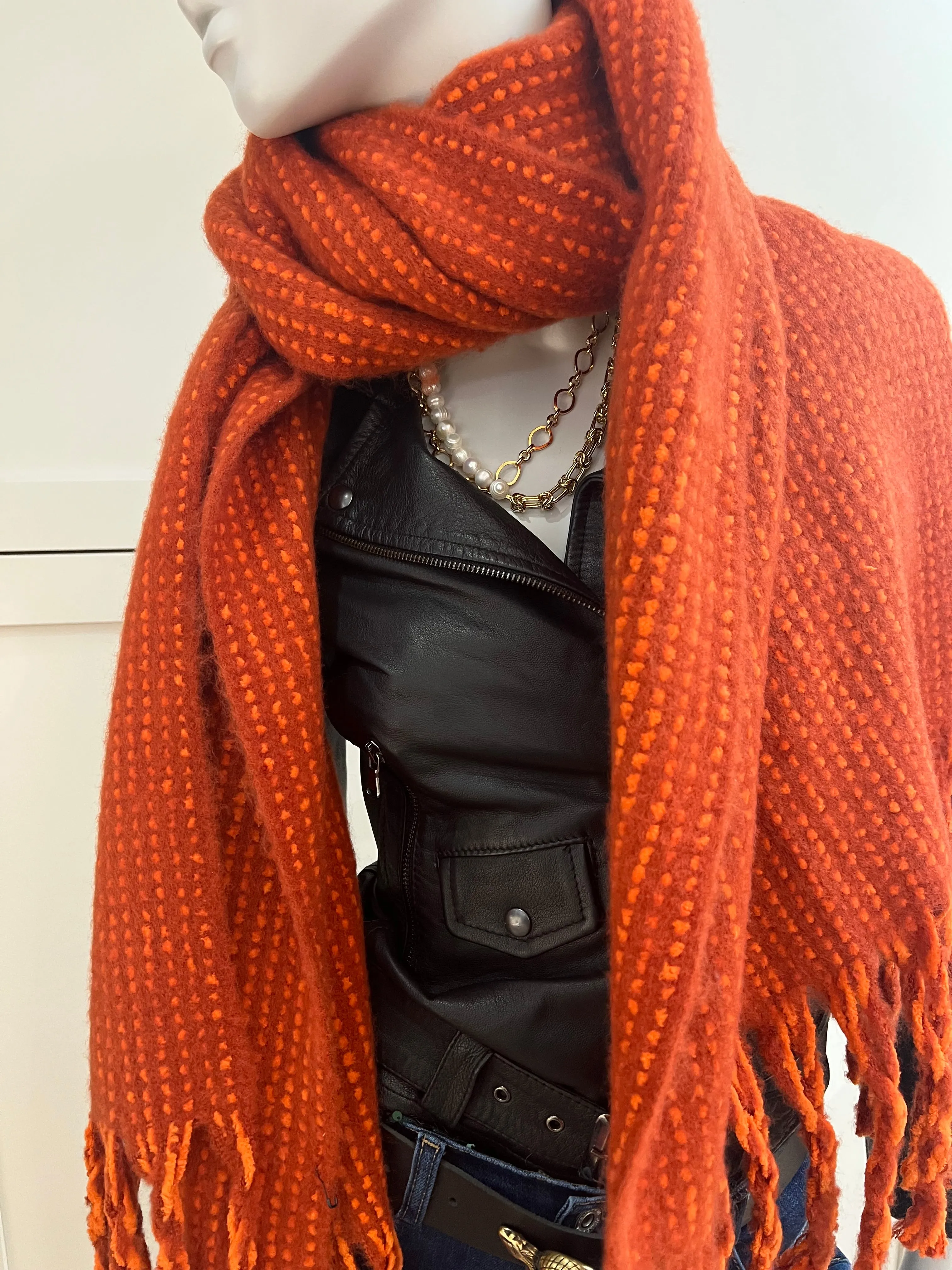 Italian Cozy Vibrant Scarves | Eloisa