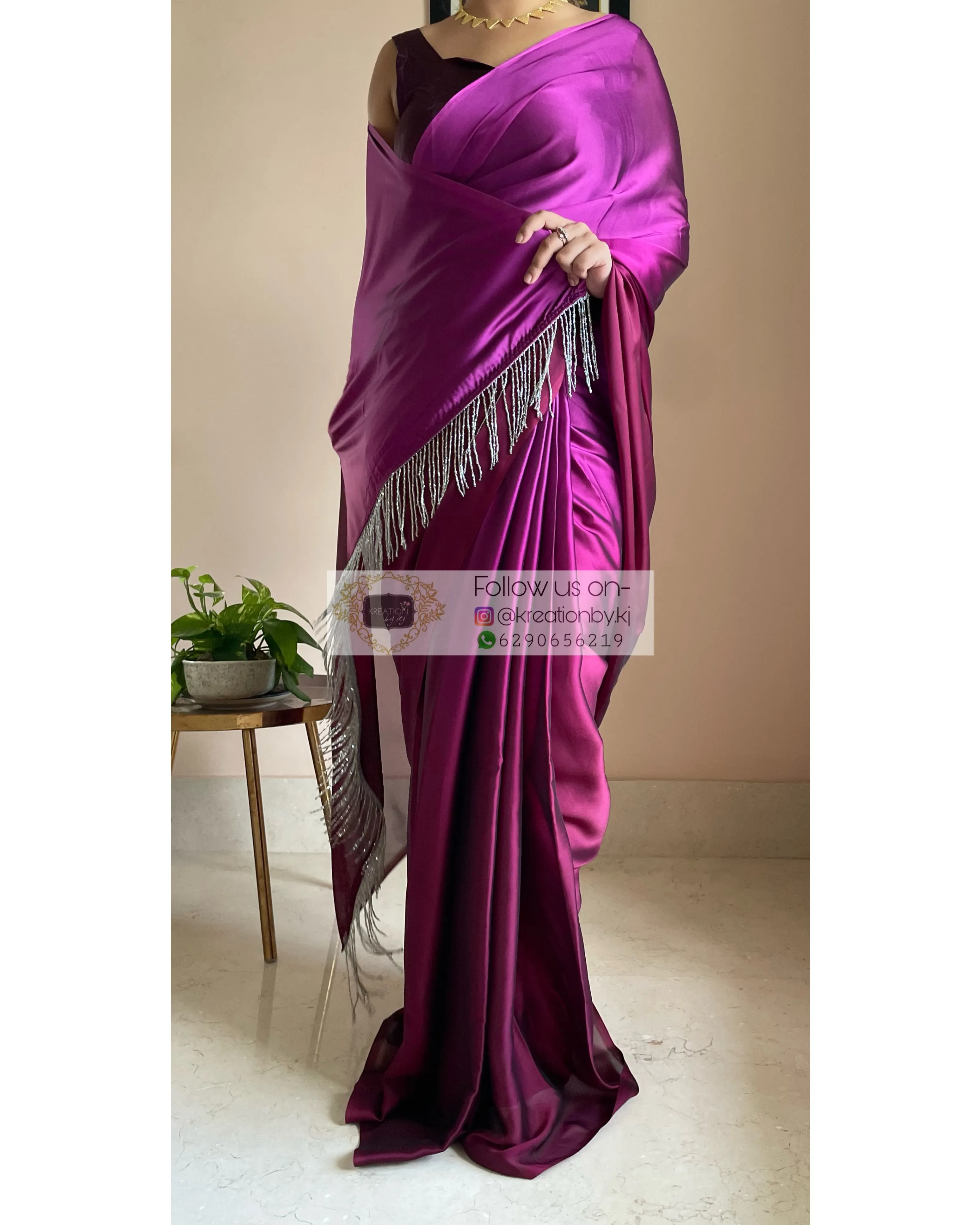 Jamuni Ombré Georgette Saree