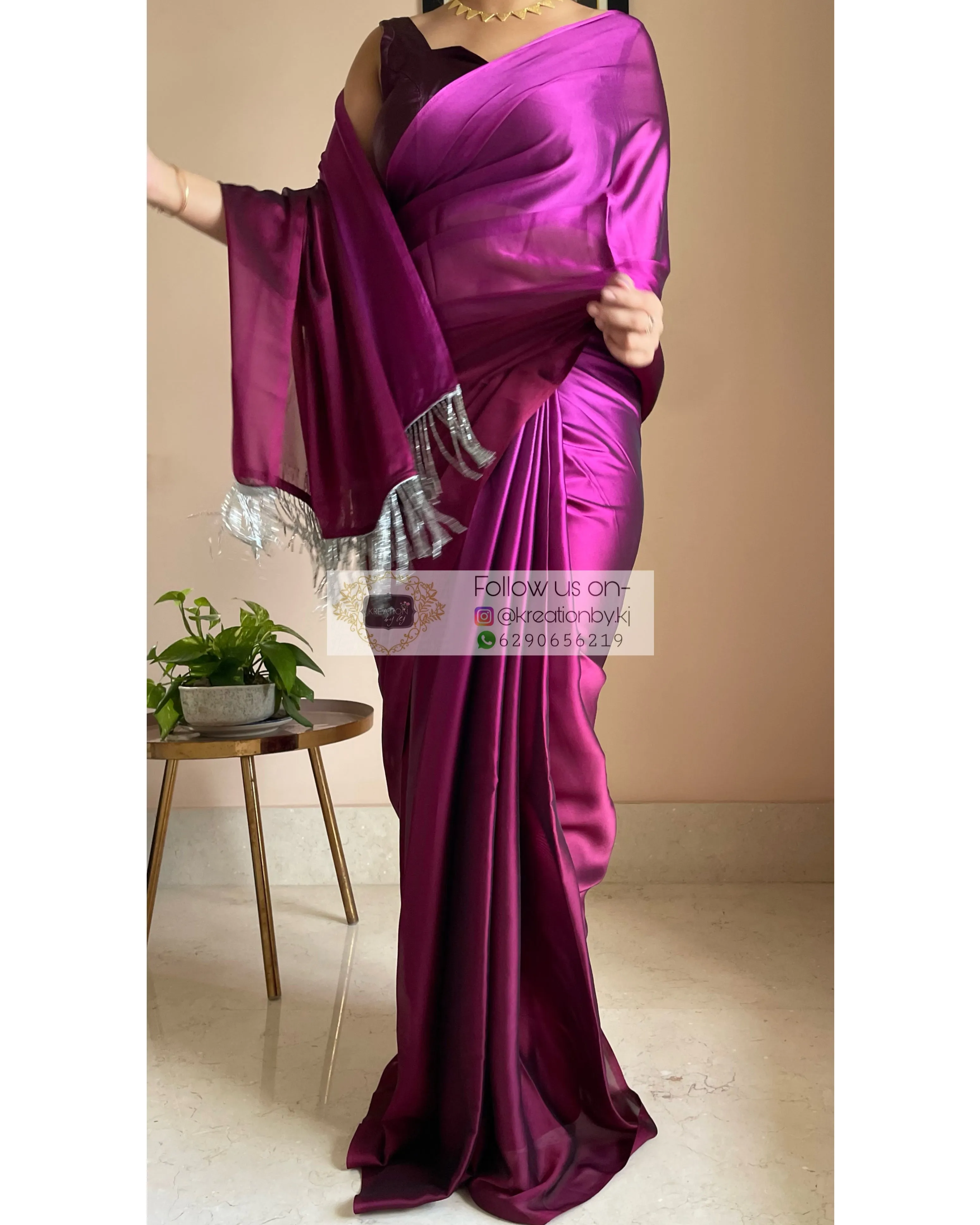 Jamuni Ombré Georgette Saree