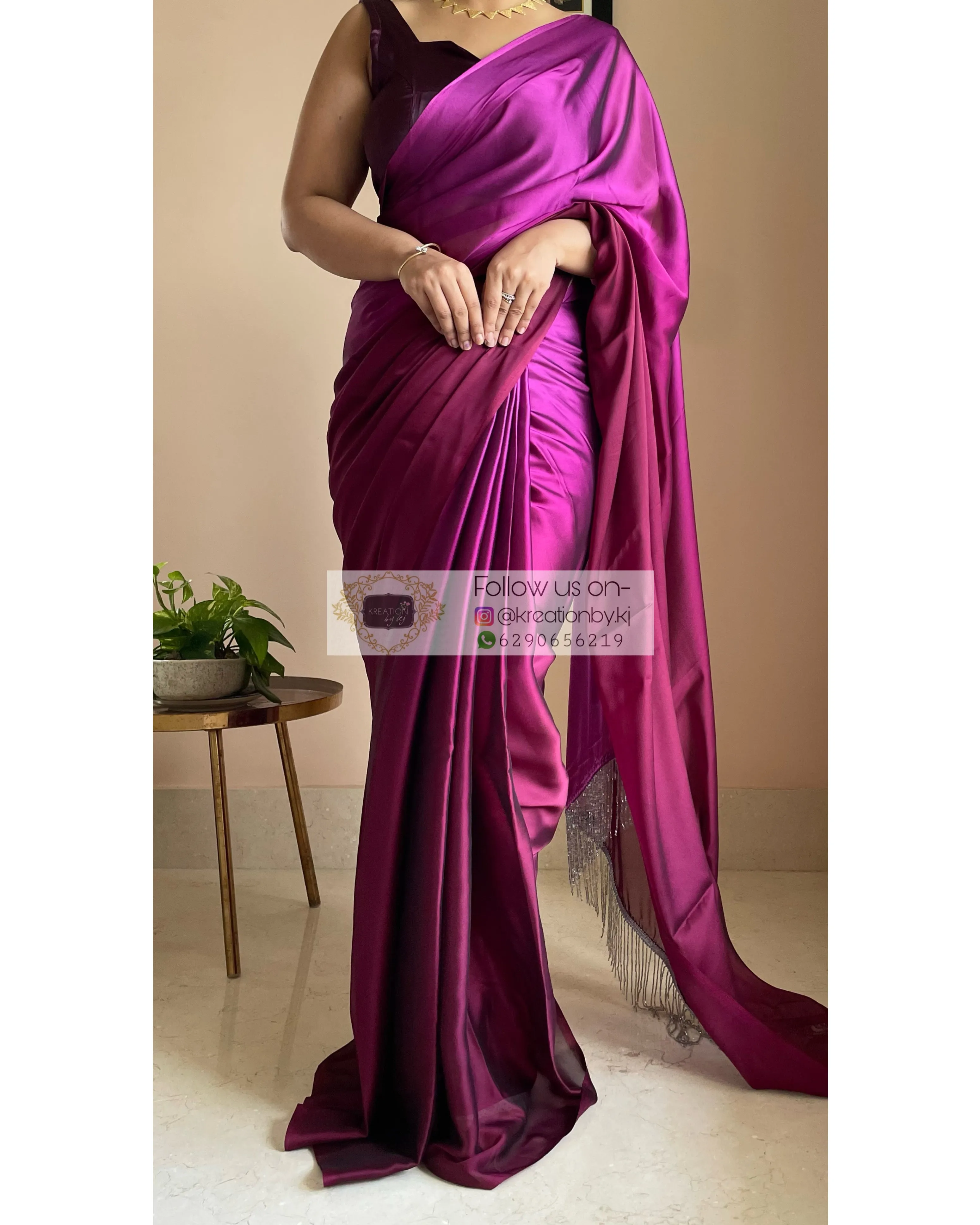 Jamuni Ombré Georgette Saree