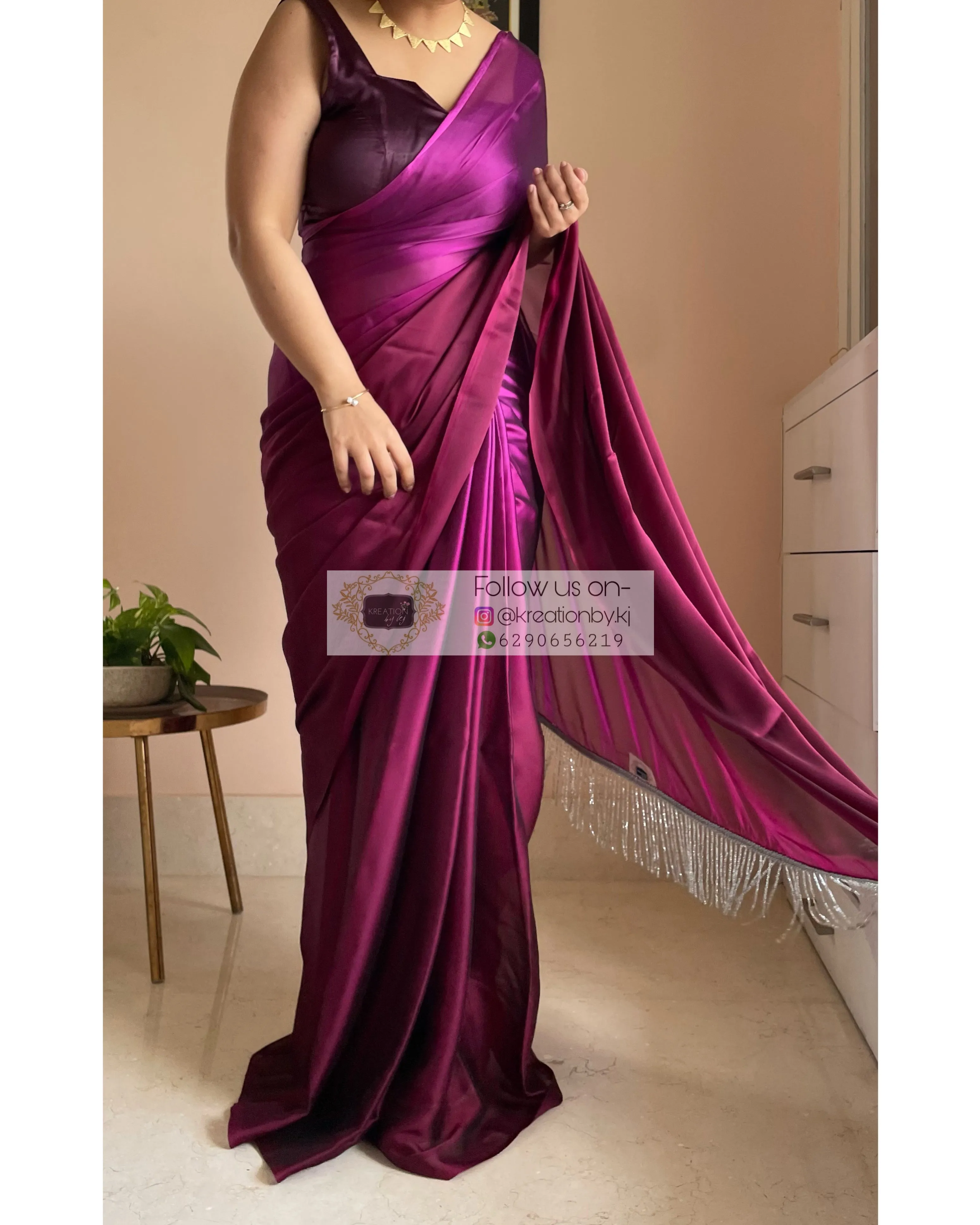 Jamuni Ombré Georgette Saree