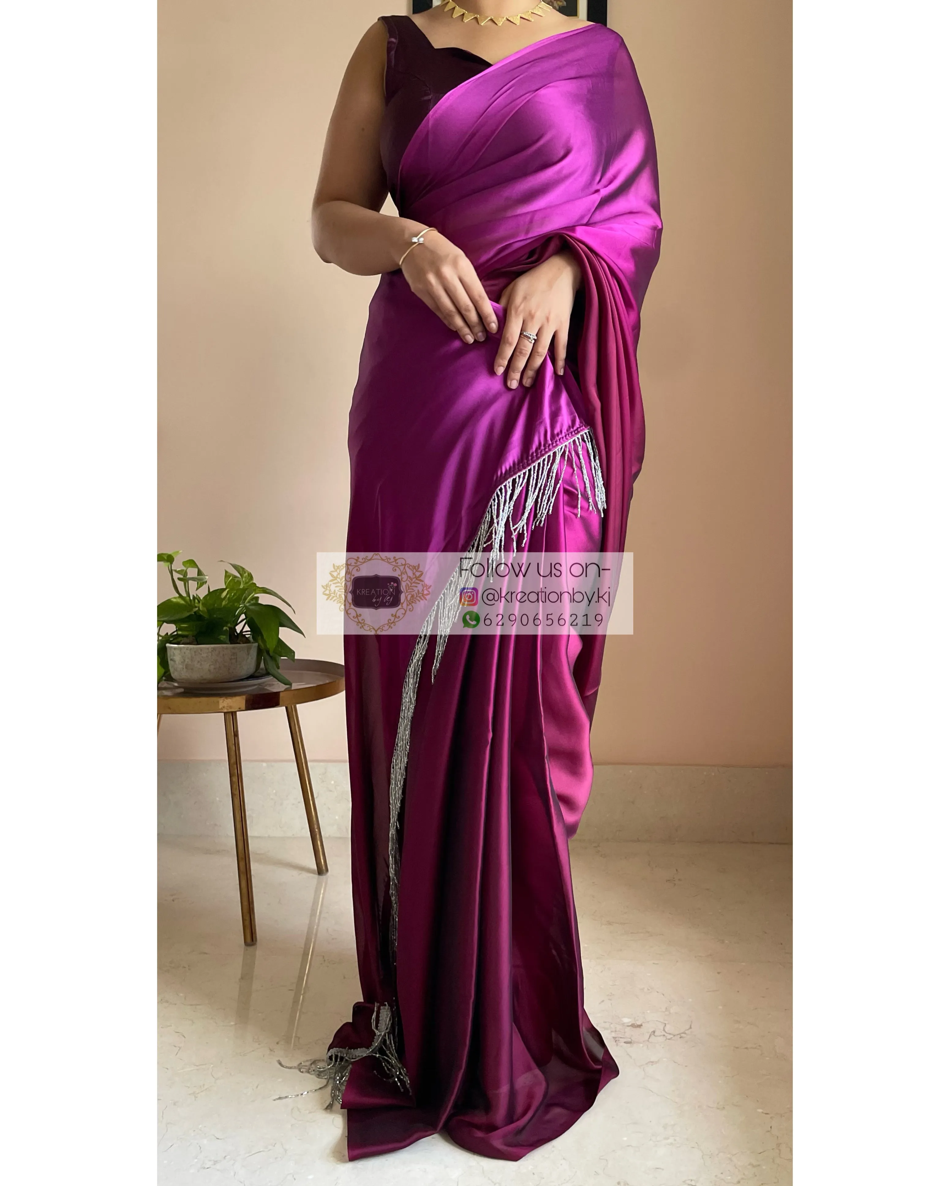 Jamuni Ombré Georgette Saree