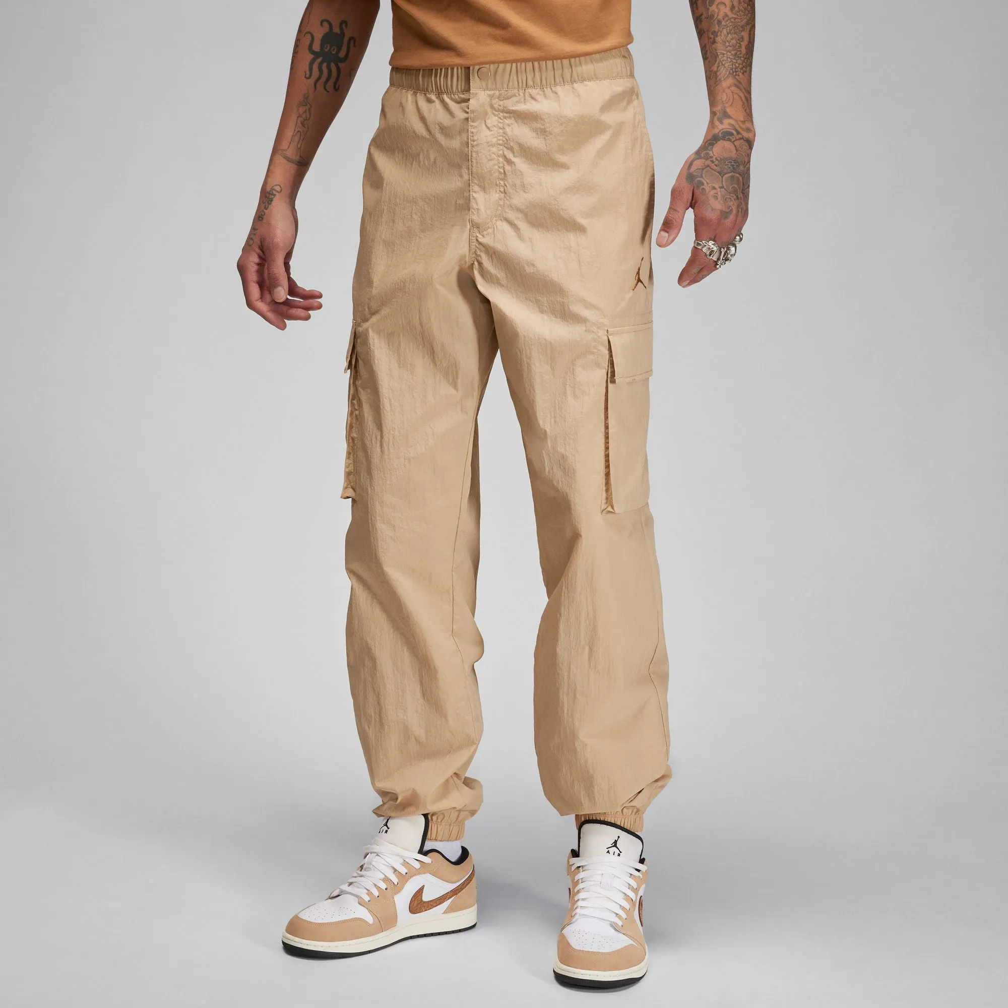 Jordan Flight MVP Men's Woven Pants (Legend Med Brown/Legend Dark Brown)