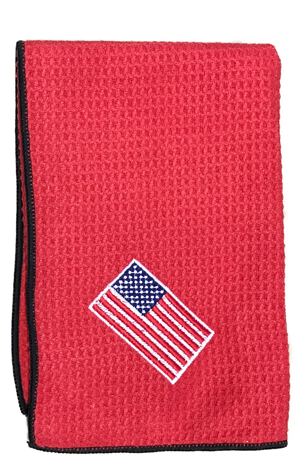 Joseph Elliott USA Embroidered Flag 18 x 18 Micro Fiber Towels