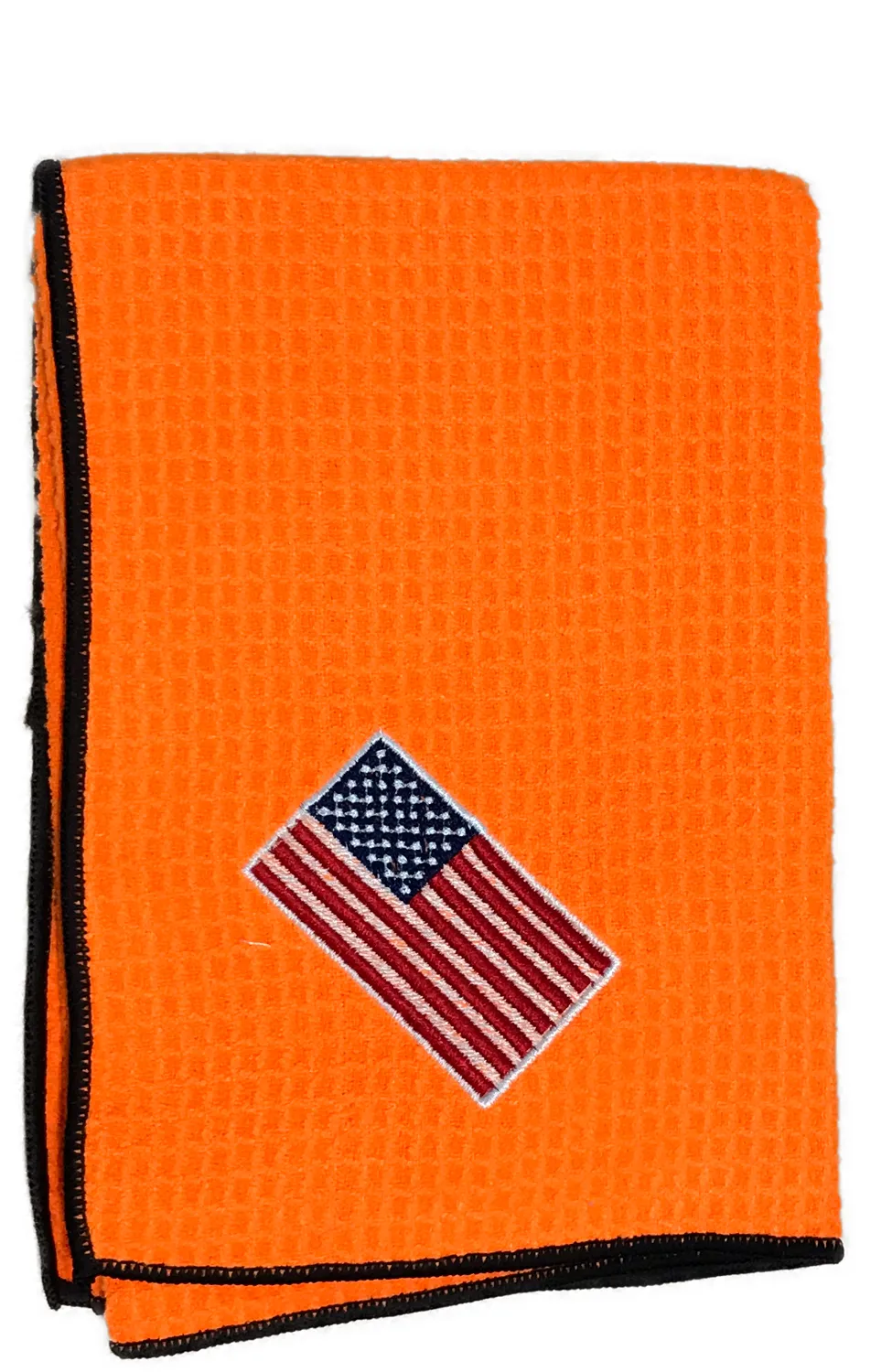 Joseph Elliott USA Embroidered Flag 18 x 18 Micro Fiber Towels